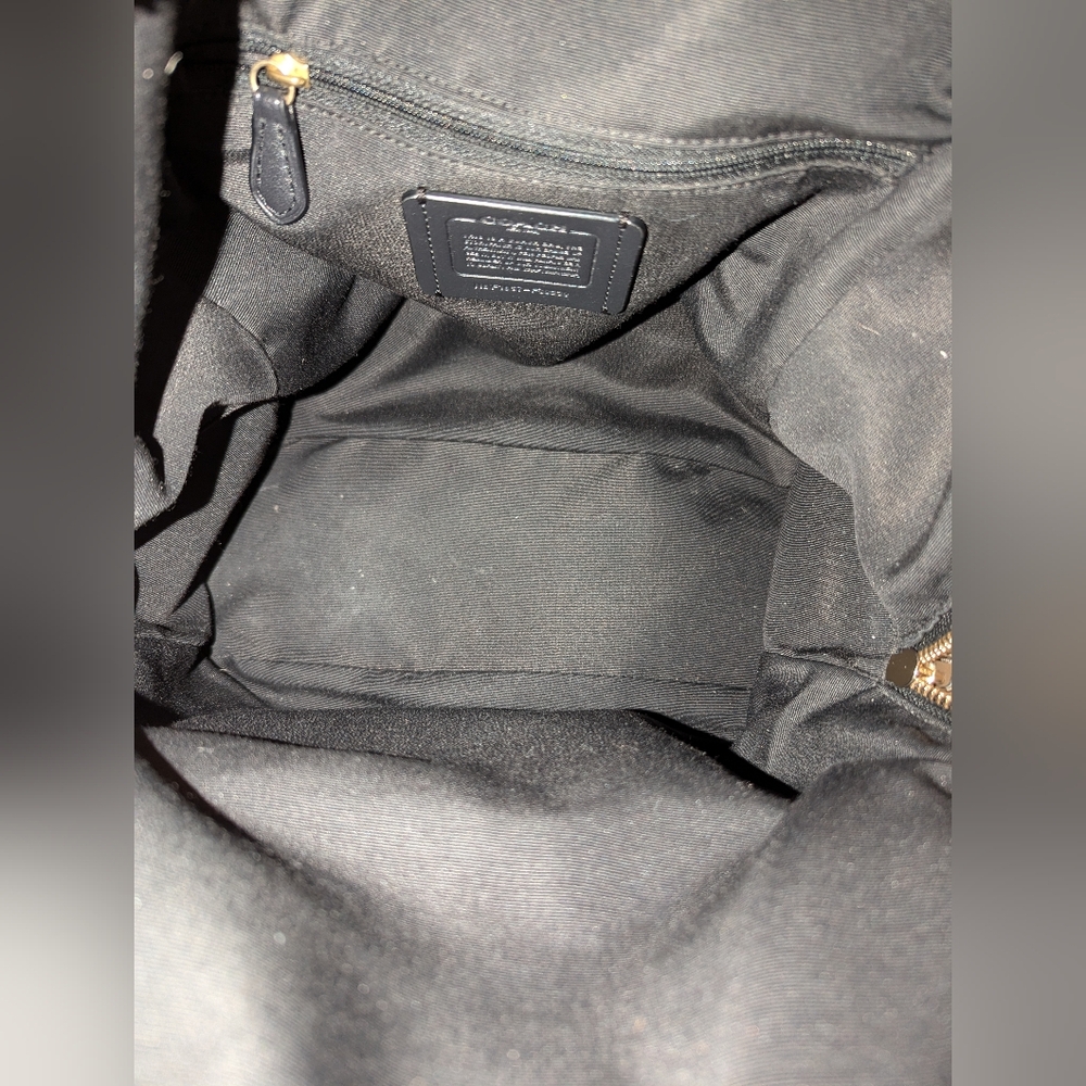 Kate Spade Star Bright Owl Tomi Grey Leather Backpack LNC - Picture 9 of 9